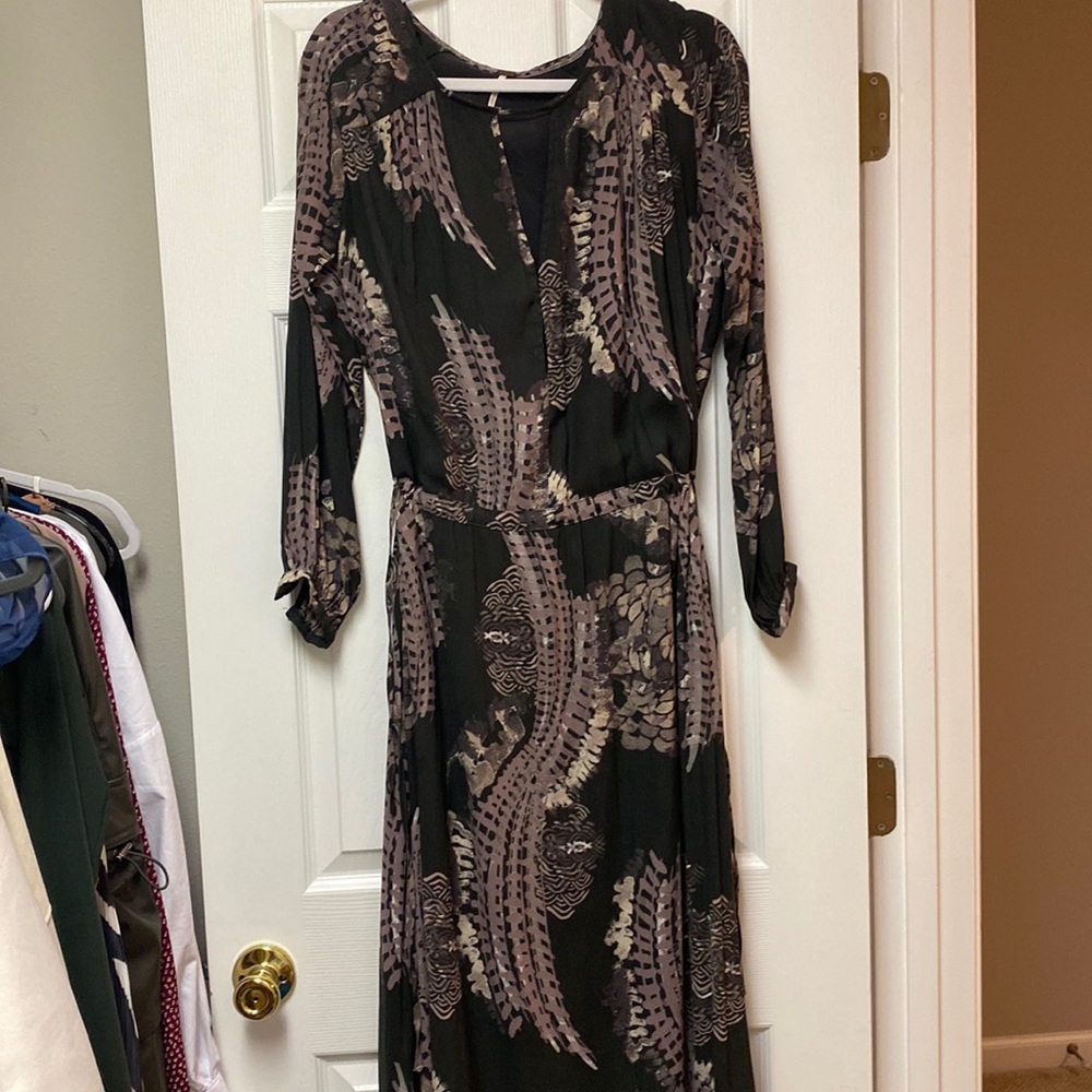 Free people boho style maxi dress